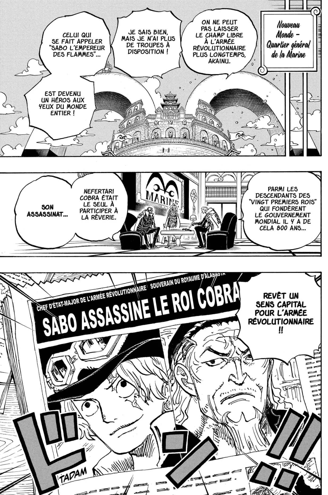  One Piece Français - One Piece 1054 Empereur des flammes - 13