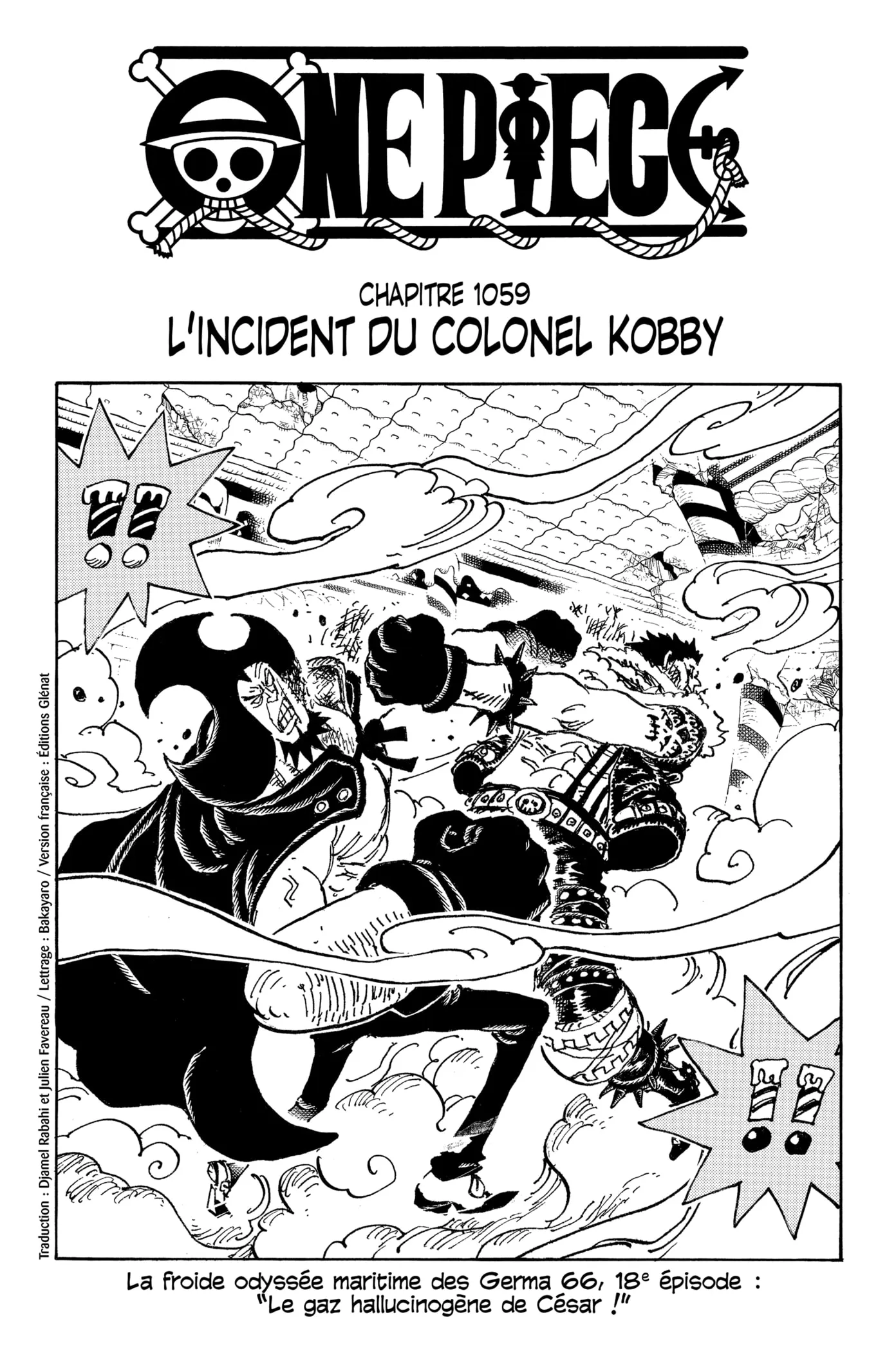  One Piece Français - One Piece 1059 L'incident du colonel Kobby - 1