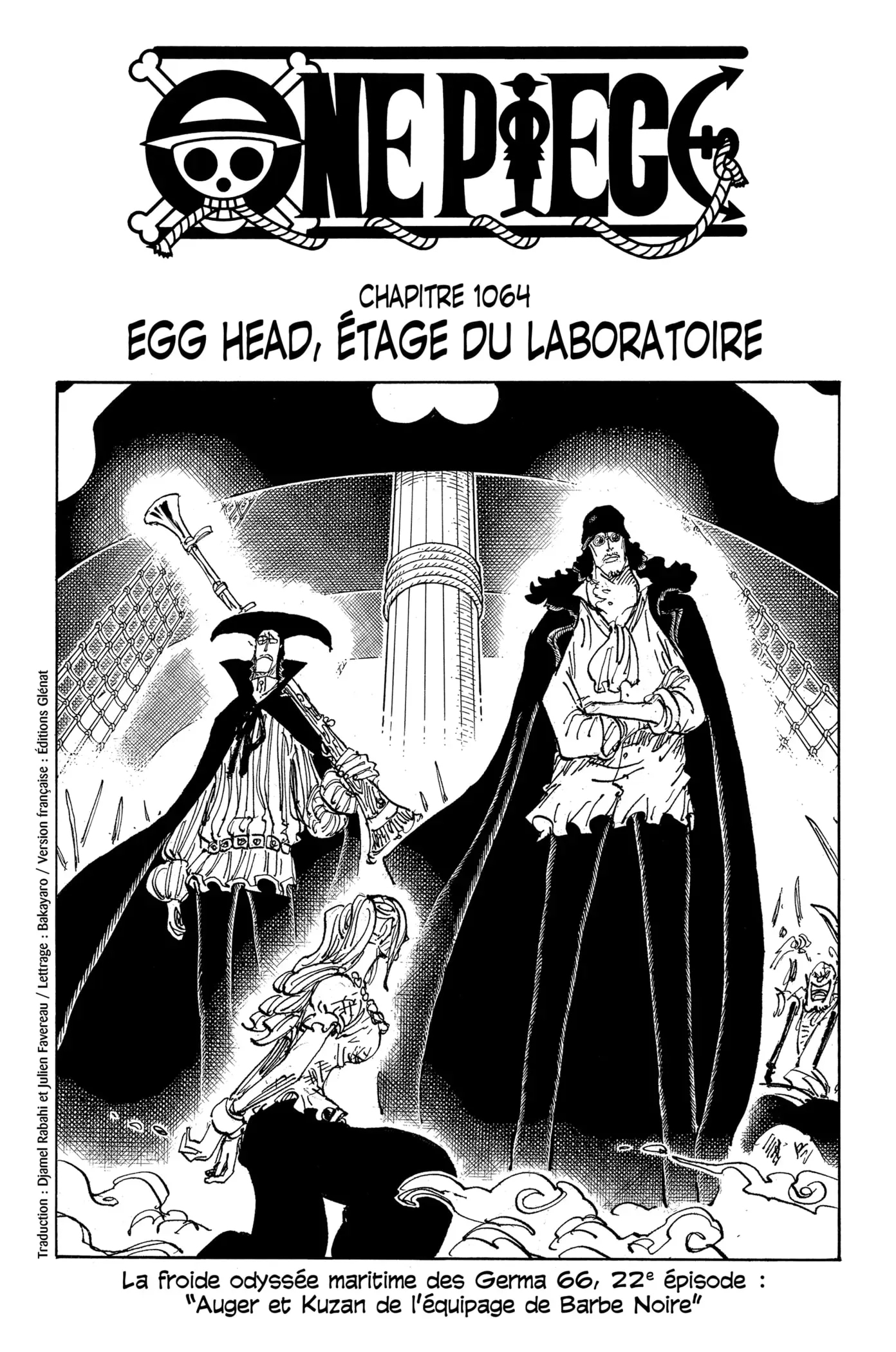  One Piece Français - One Piece 1064 Egg Head, étage du laboratoire - 1