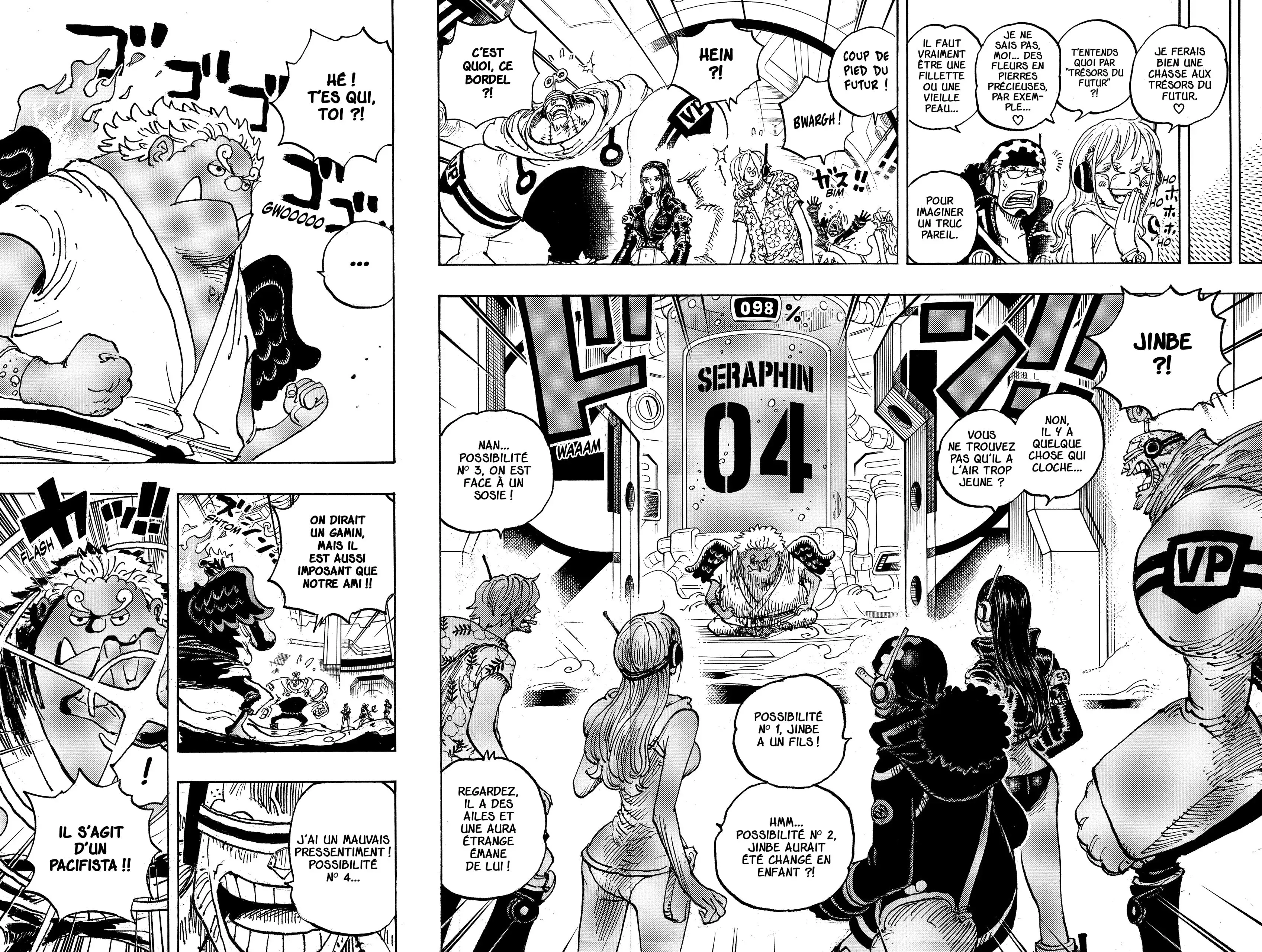  One Piece Français - One Piece 1065 Les six Végapunk - 6