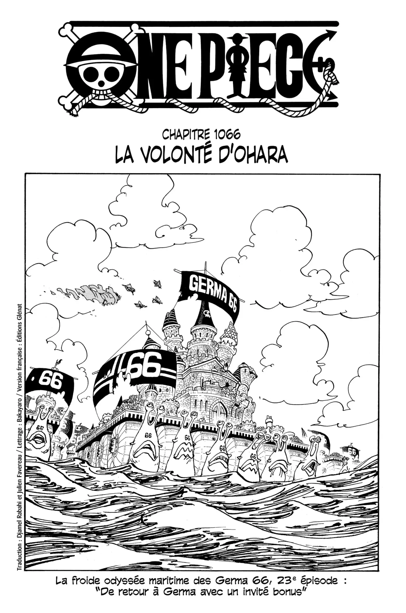  One Piece Français - One Piece 1066 La volonté d'Ohara - 1