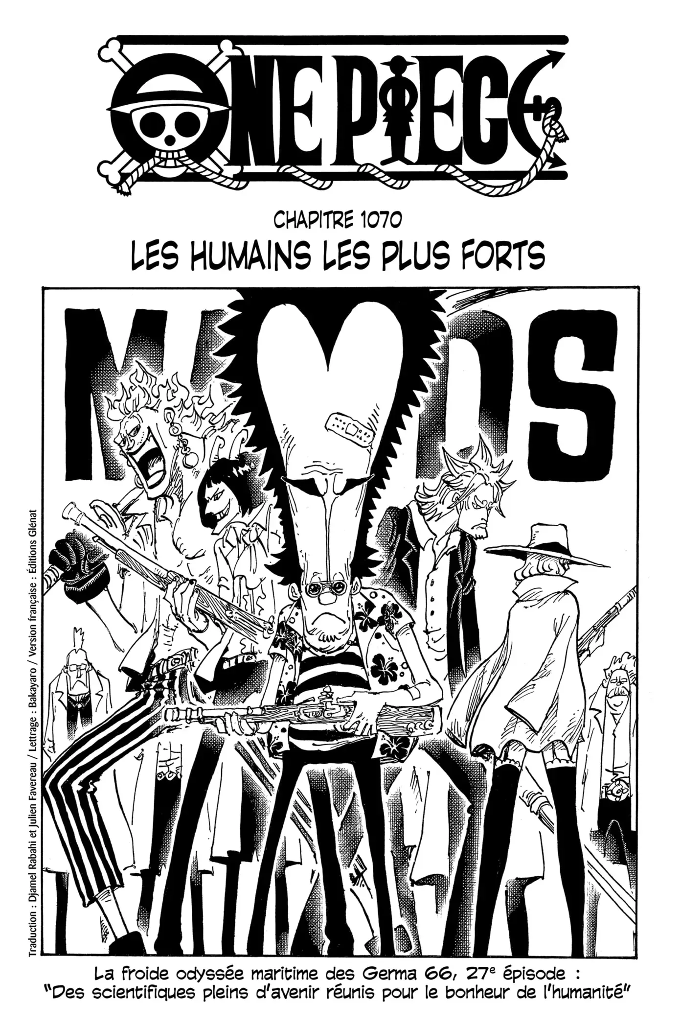  One Piece Français - One Piece 1070 Les humains les plus forts - 1