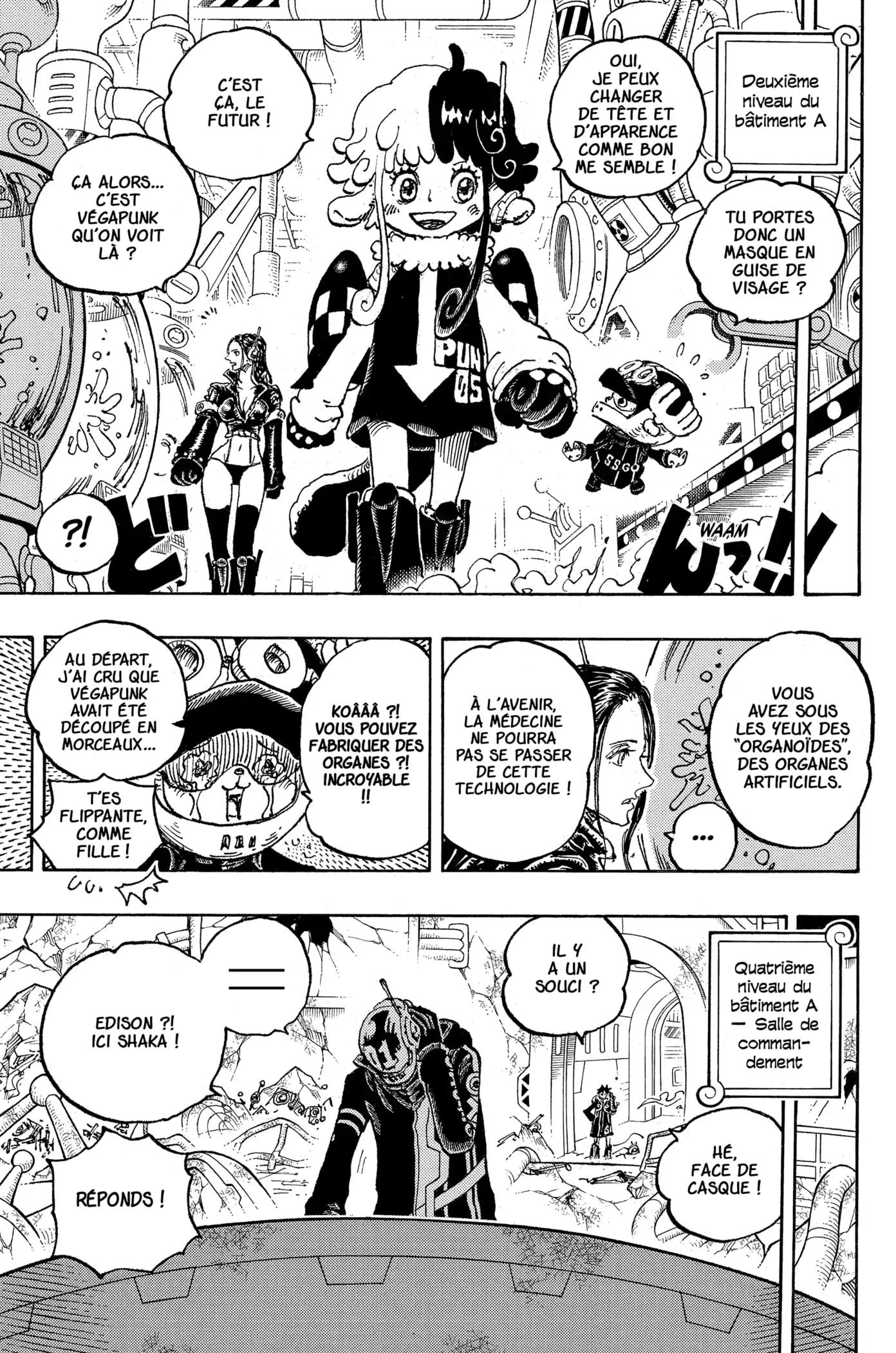  One Piece Français - One Piece 1075 Death Game à l'étage du laboratoire - 5