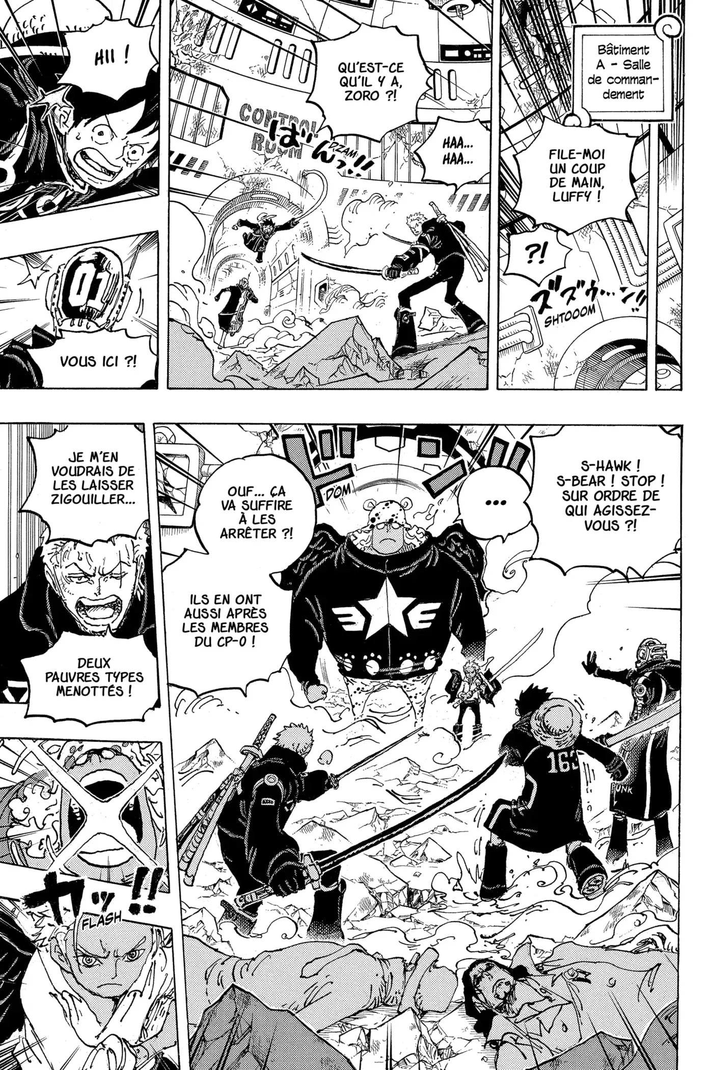  One Piece Français - One Piece 1075 Death Game à l'étage du laboratoire - 13