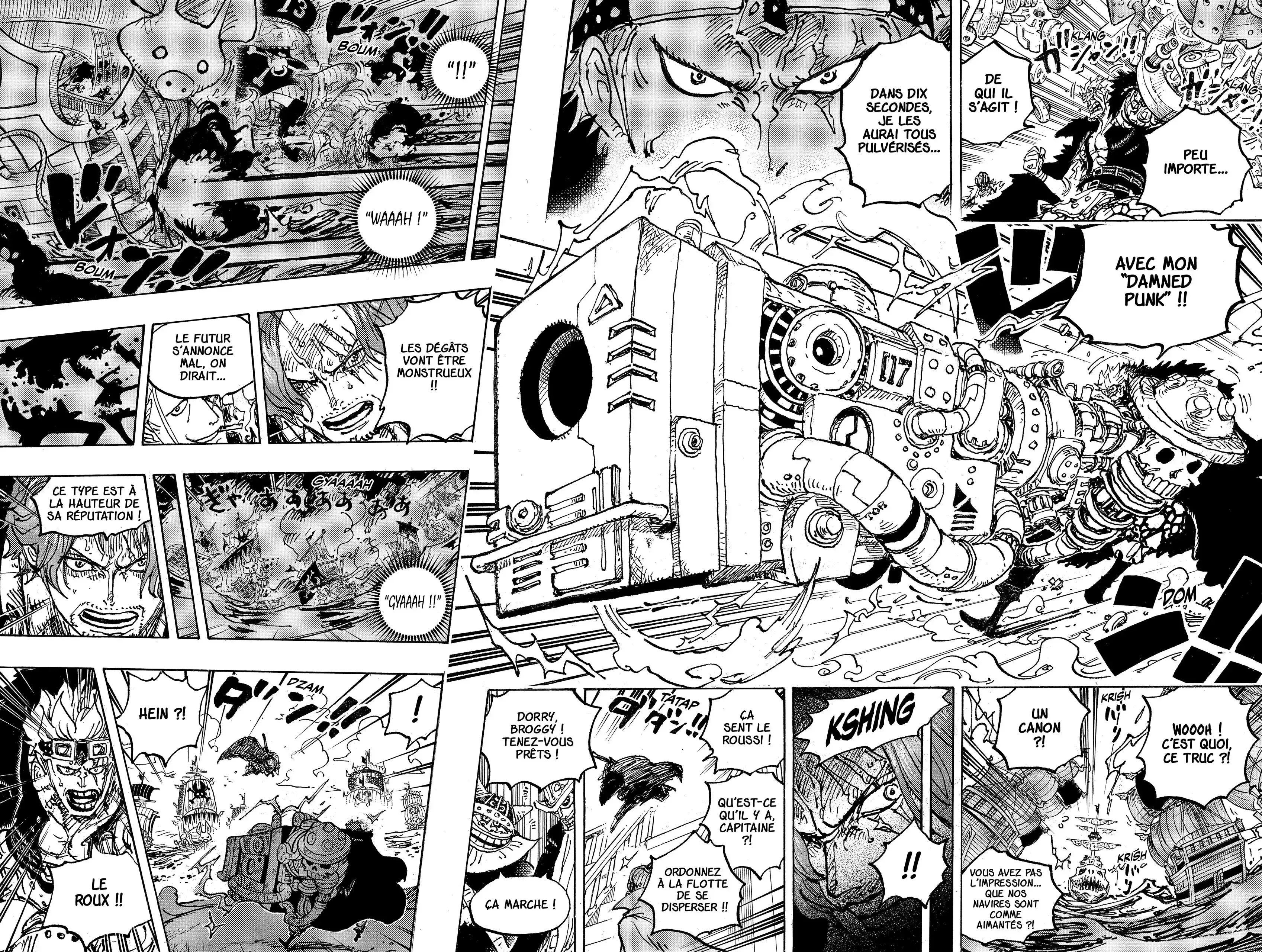  One Piece Français - One Piece 1079 L'équipage de l'Empereur Shanks le Roux - 8