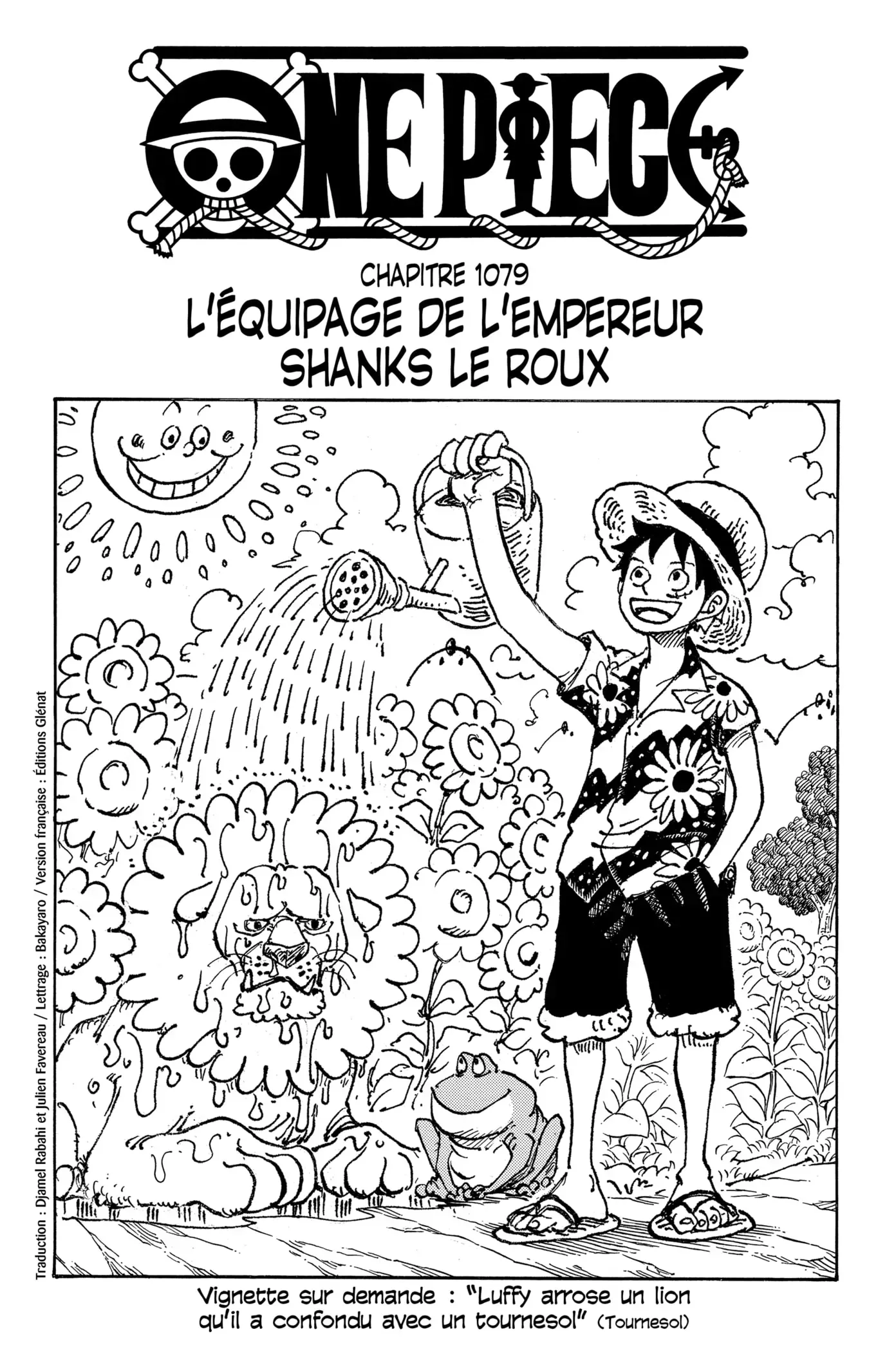  One Piece Français - One Piece 1079 L'équipage de l'Empereur Shanks le Roux - 1