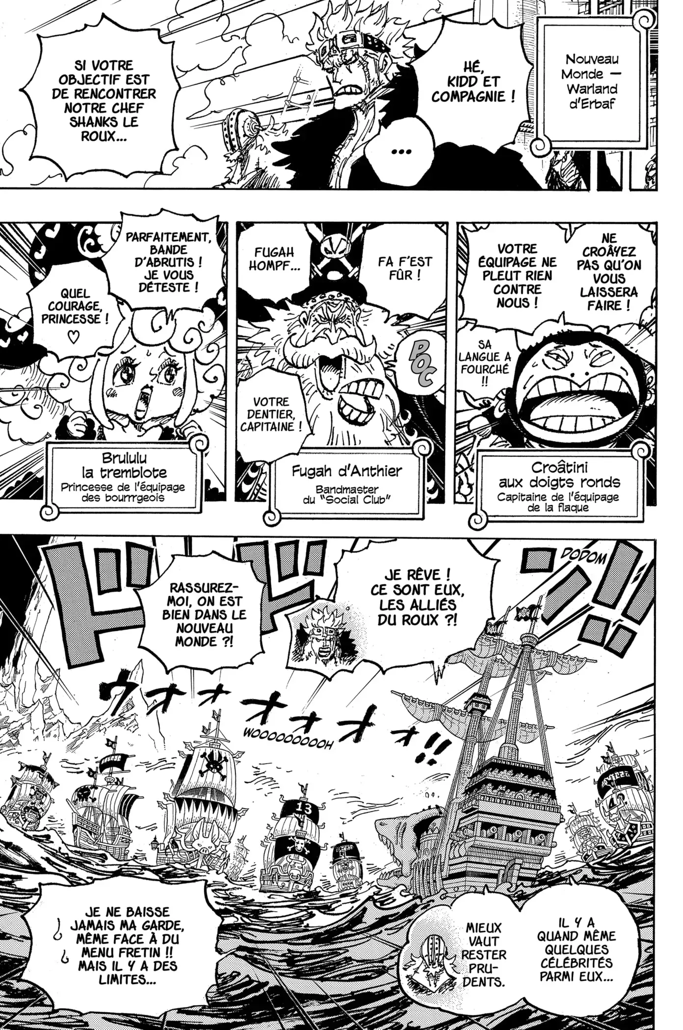  One Piece Français - One Piece 1079 L'équipage de l'Empereur Shanks le Roux - 5