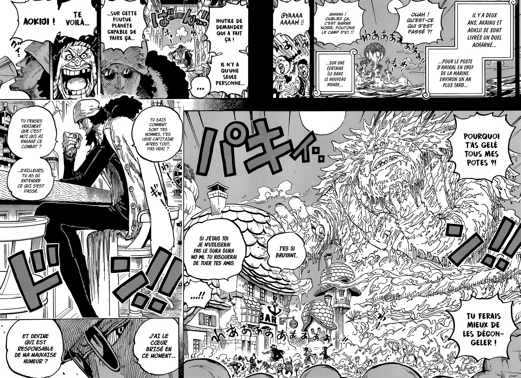  One Piece Français - One Piece 1081 Kuzan, 10ème capitaine des pirates de Barbe Noire - 7