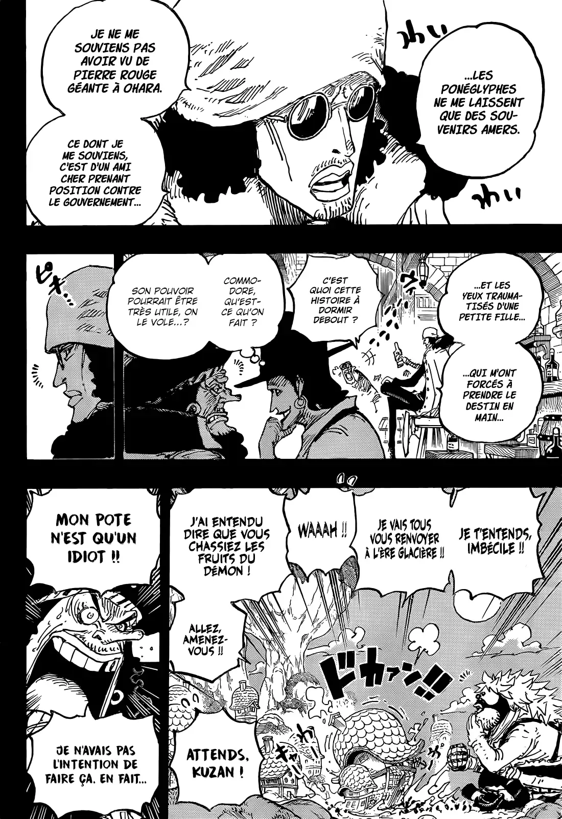  One Piece Français - One Piece 1081 Kuzan, 10ème capitaine des pirates de Barbe Noire - 10