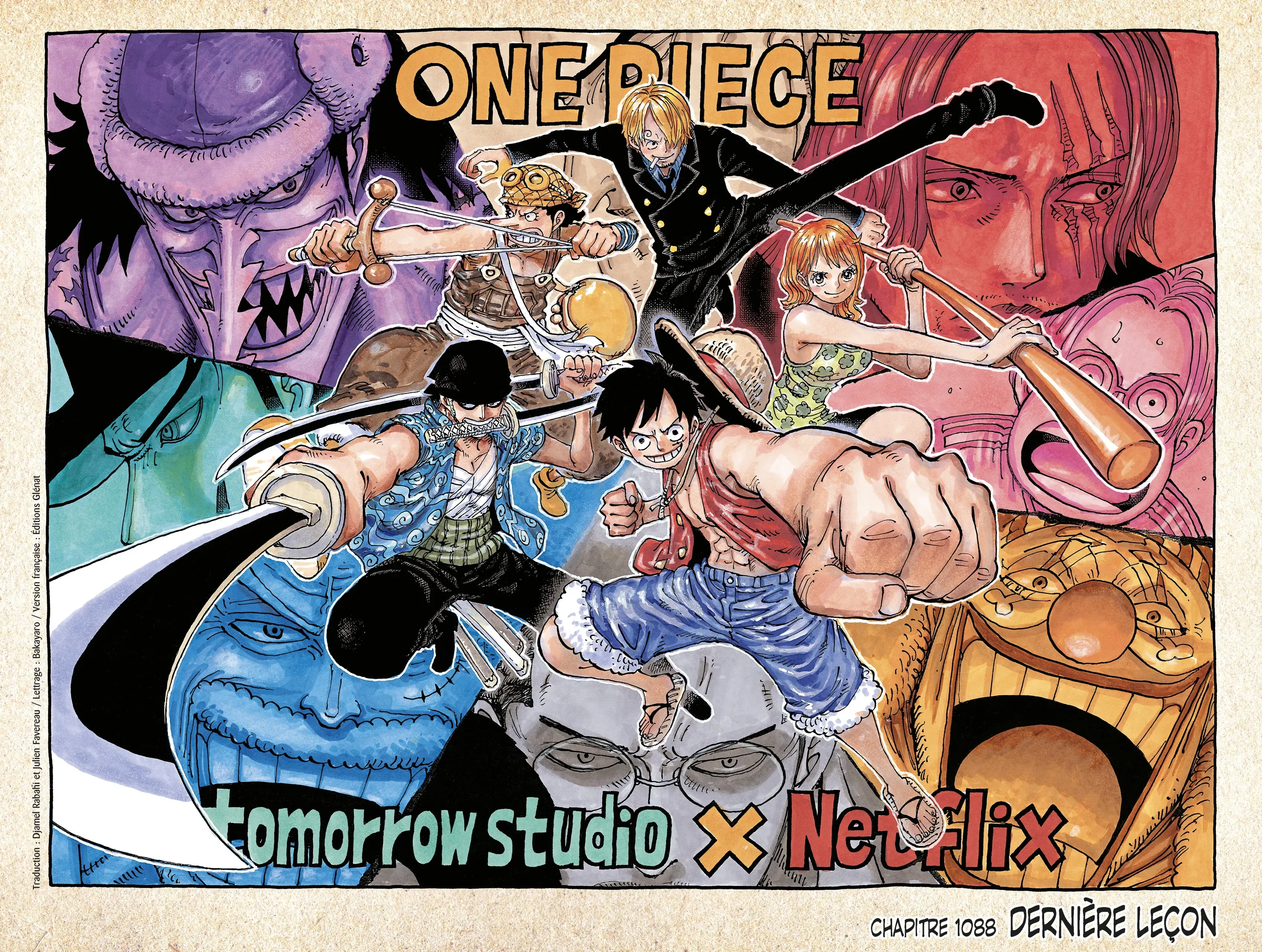  One Piece Français - One Piece 1088 Dernière leçon - 1