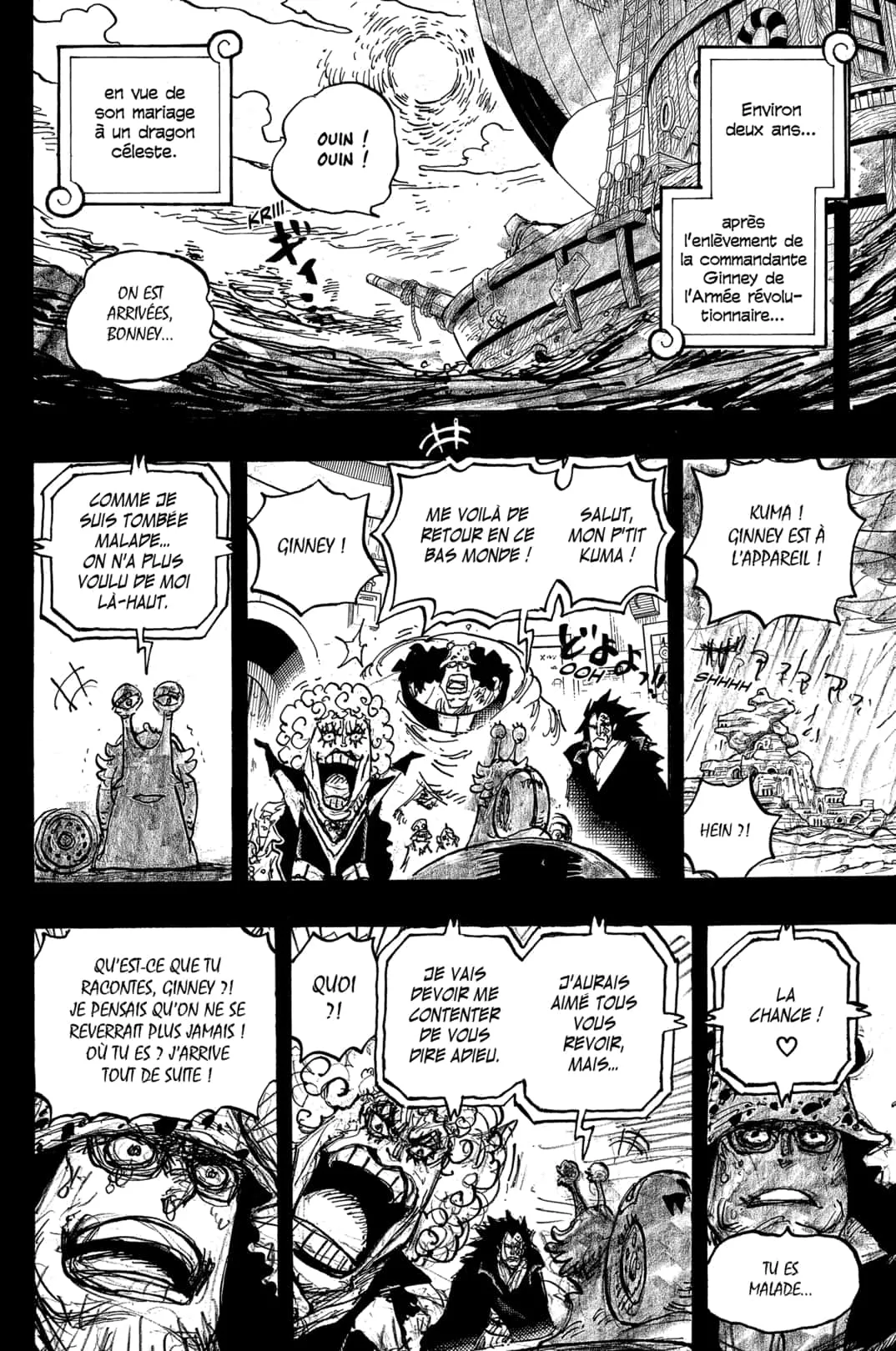  One Piece Français - One Piece 1098 La naissance de Bonney - 4