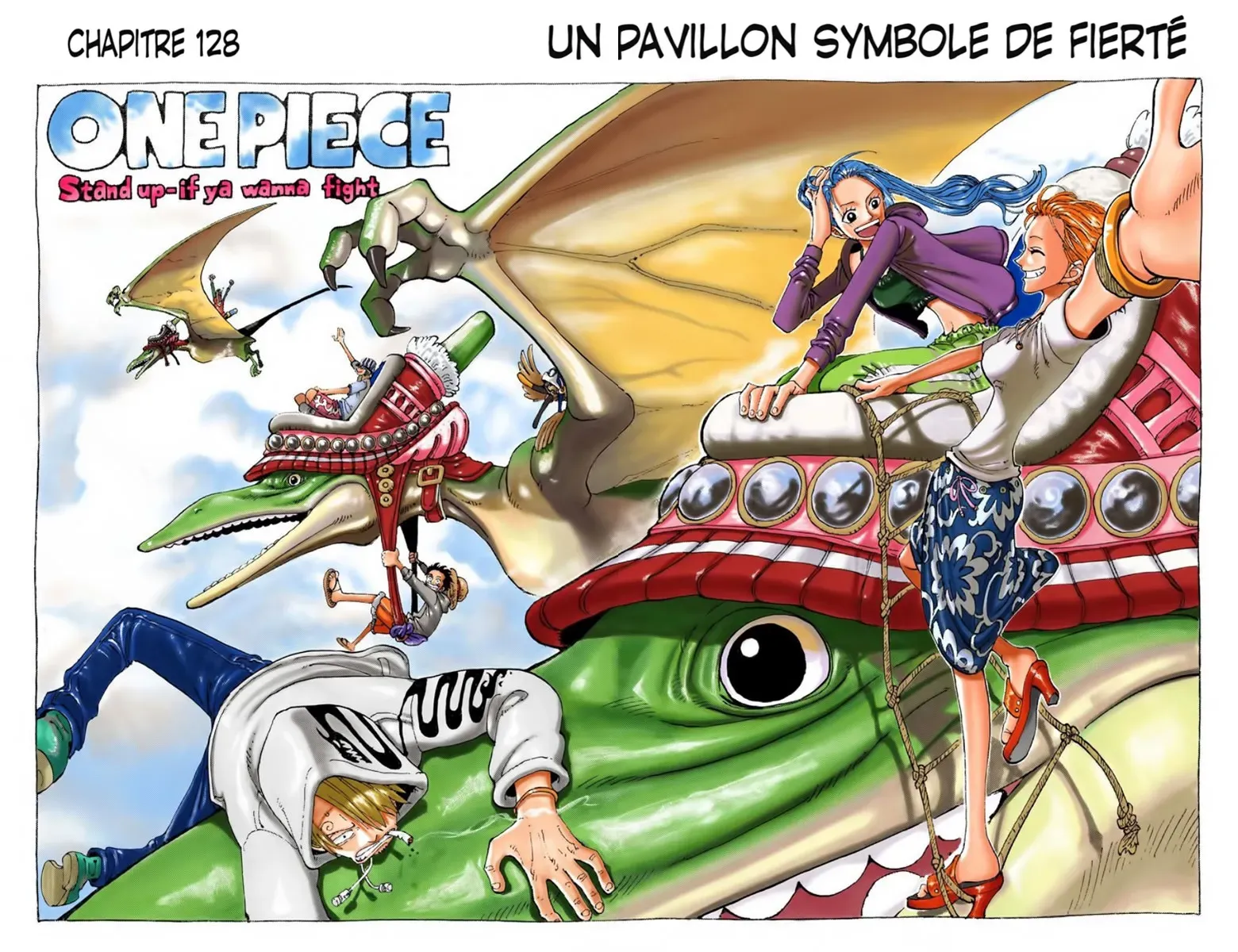  One Piece Français - One Piece 128 Un pavillon symbole de fierté (en couleurs) - 1