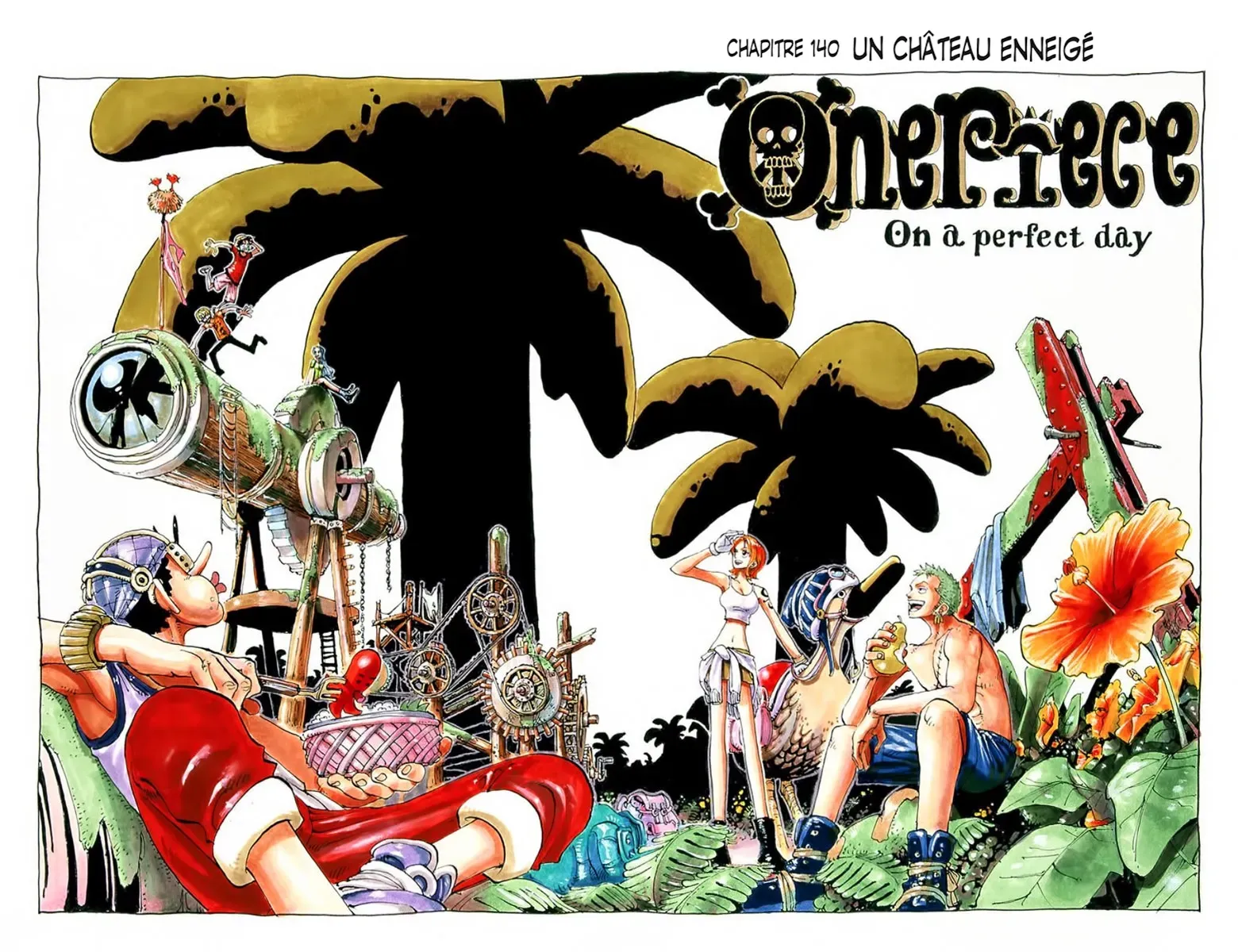  One Piece Français - One Piece 140 Un château enneigé (en couleurs) - 1