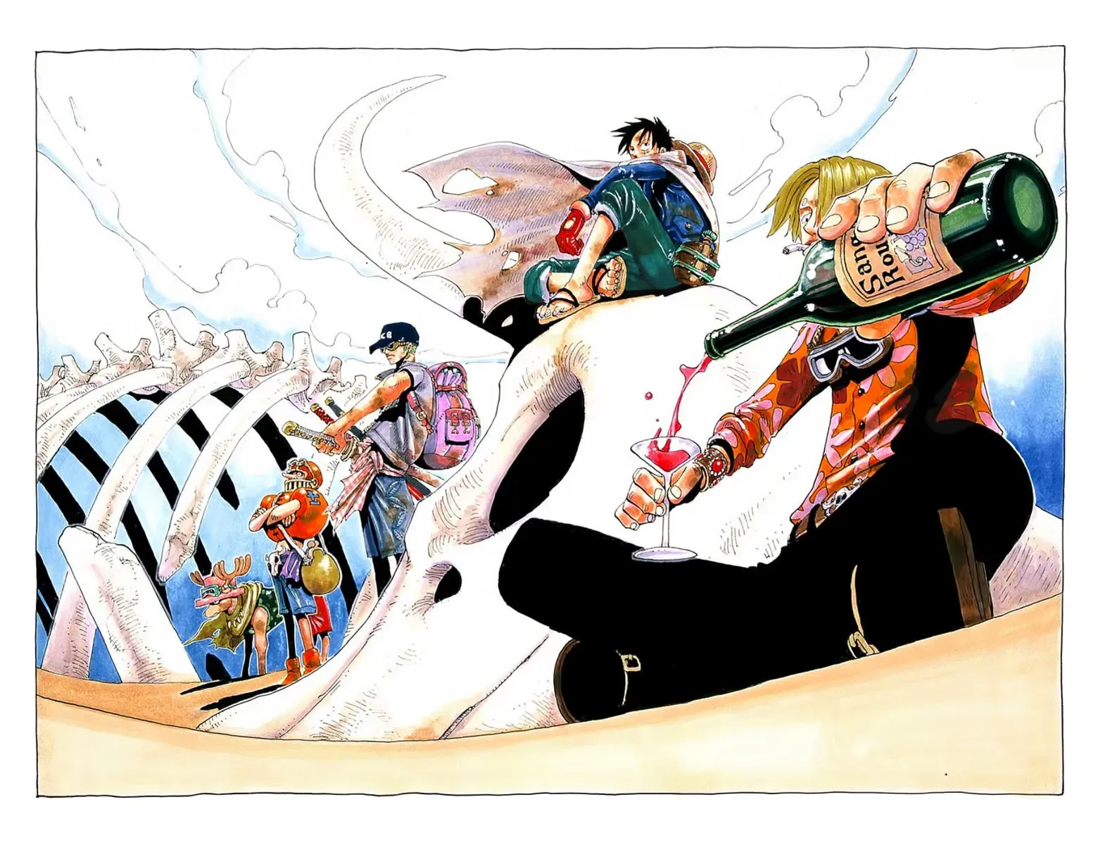  One Piece Français - One Piece 156 Un temps de folle (en couleurs) - 3