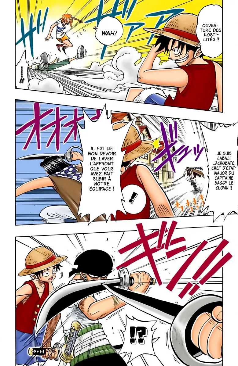  One Piece Français - One Piece 16 Luffy vs. la bande à Baggy ! (en couleurs) - 8