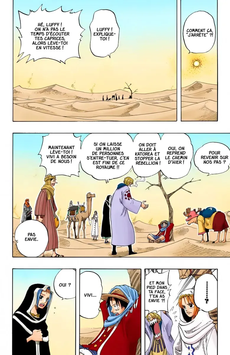  One Piece Français - One Piece 166 Luffy vs. Vivi (en couleurs) - 14