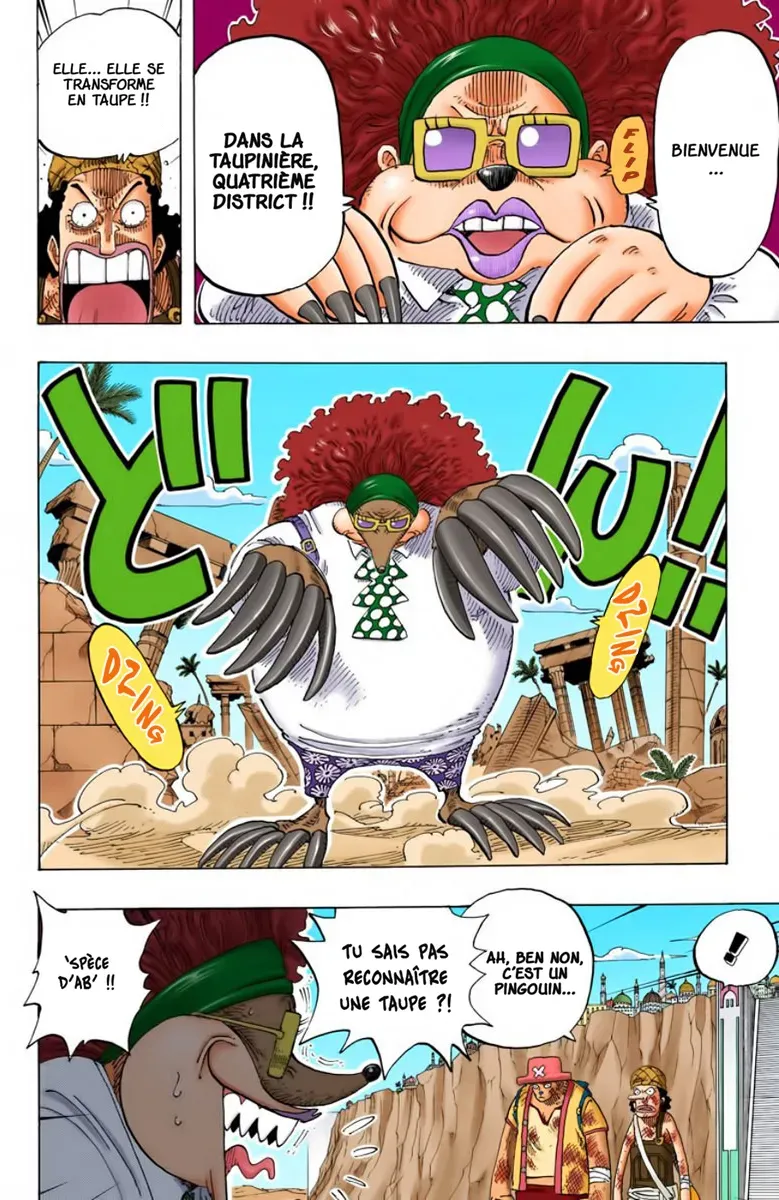  One Piece Français - One Piece 184 Taupinière, quatrième district ! (en couleurs) - 10