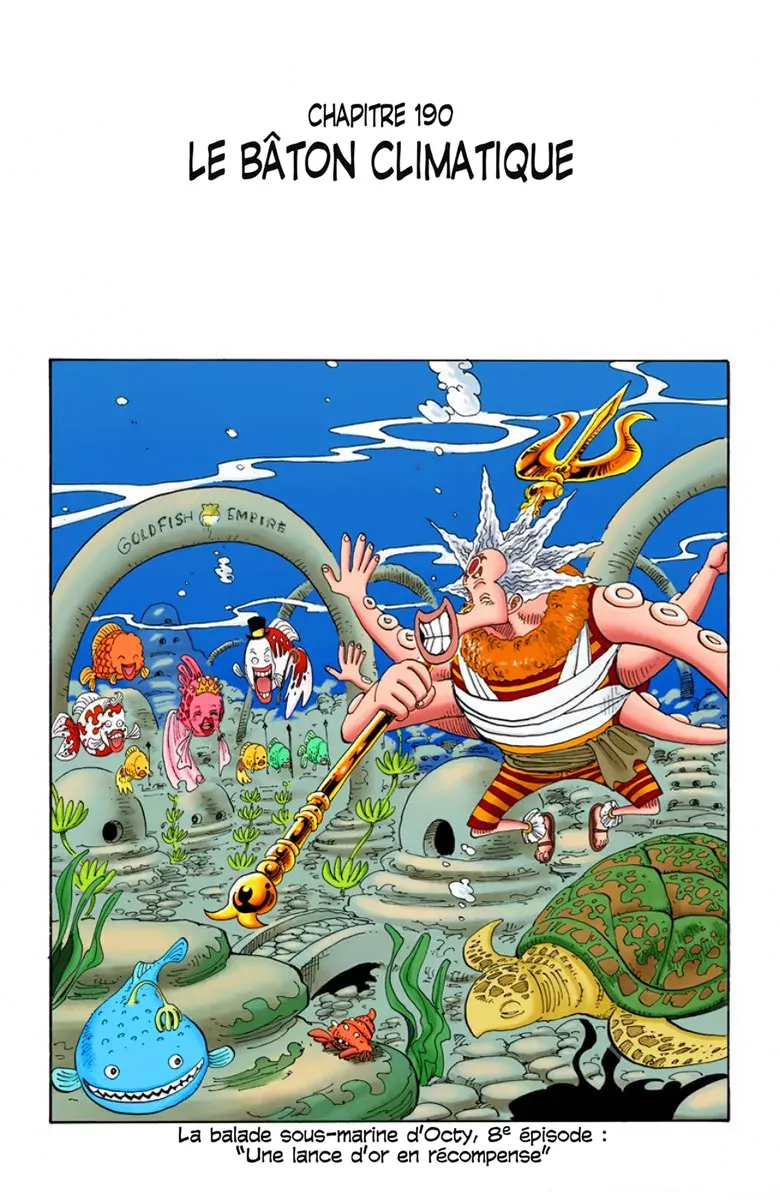  One Piece Français - One Piece 190 Le bâton climatique (en couleurs) - 1