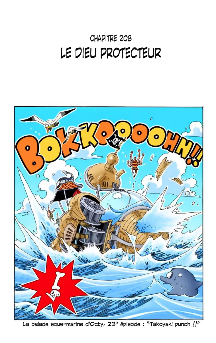  One Piece Français - One Piece 208 Le dieu protecteur (en couleurs) - 1