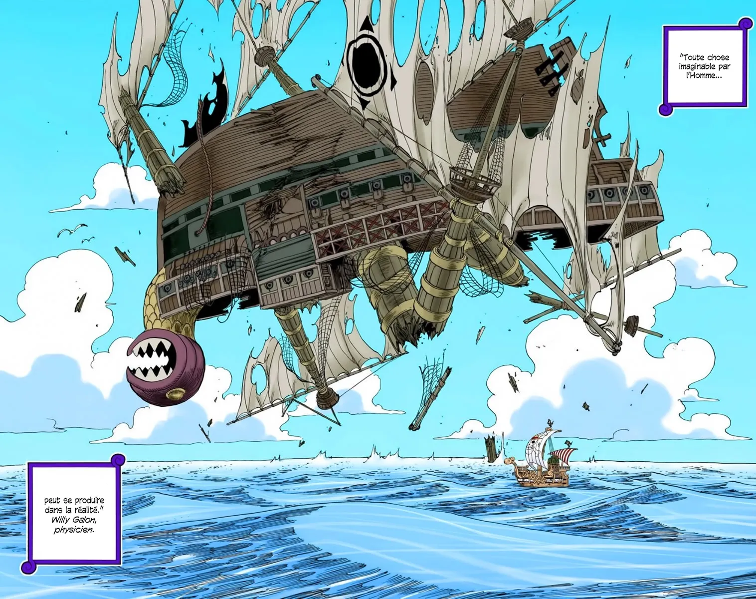  One Piece Français - One Piece 218 La raison pour laquelle les Logs Pose sont sphériques (en couleurs) - 14