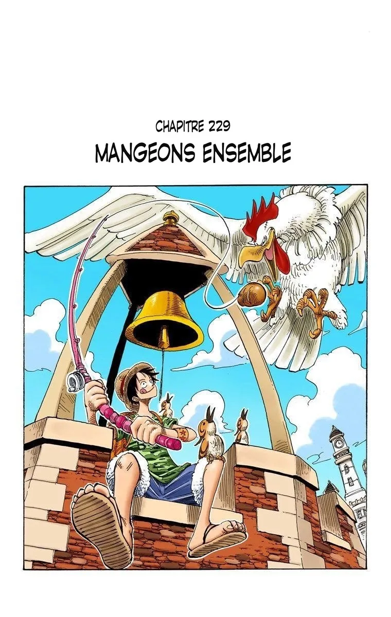  One Piece Français - One Piece 229 Mangeons ensemble (en couleurs) - 1