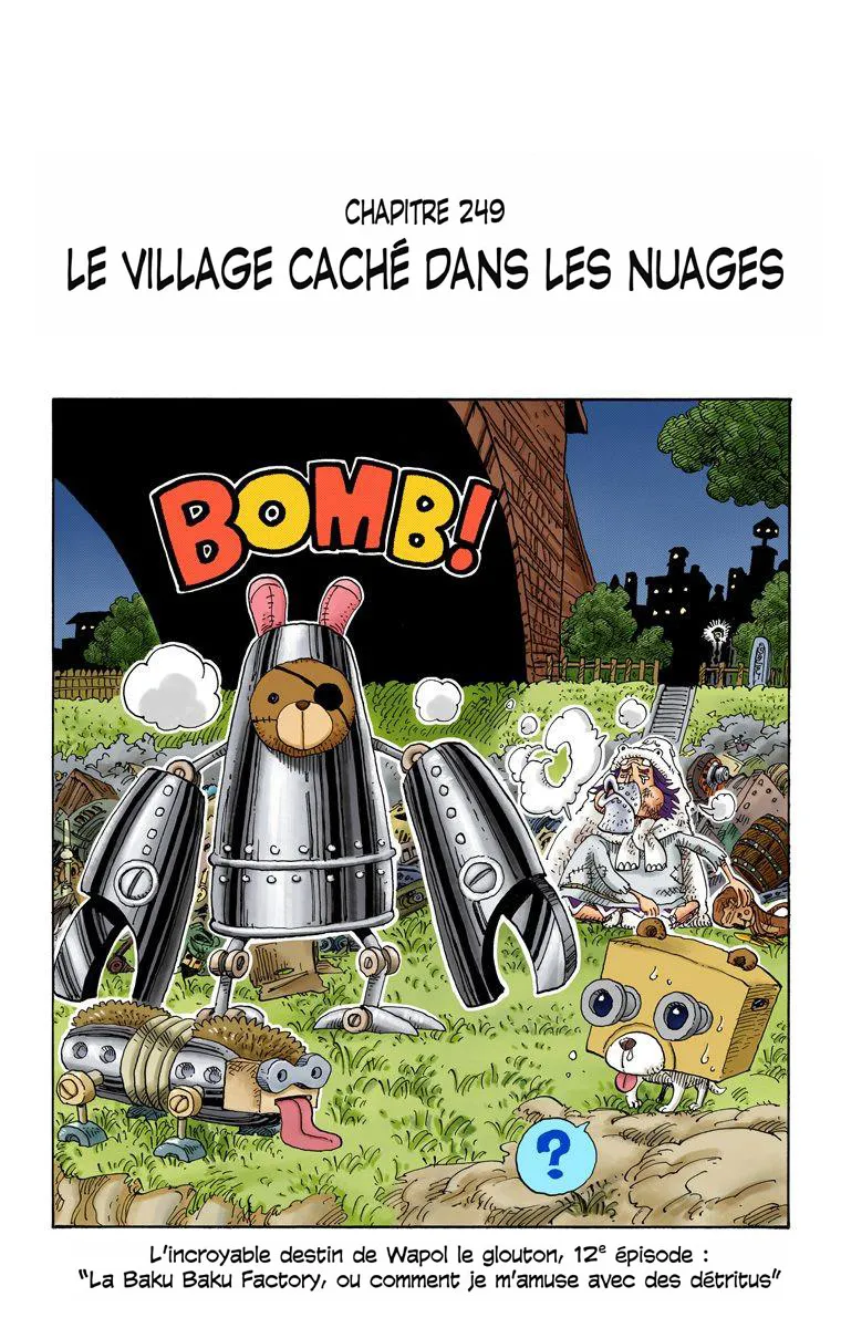  One Piece Français - One Piece 249 Le village caché dans les nuages (en couleurs) - 1