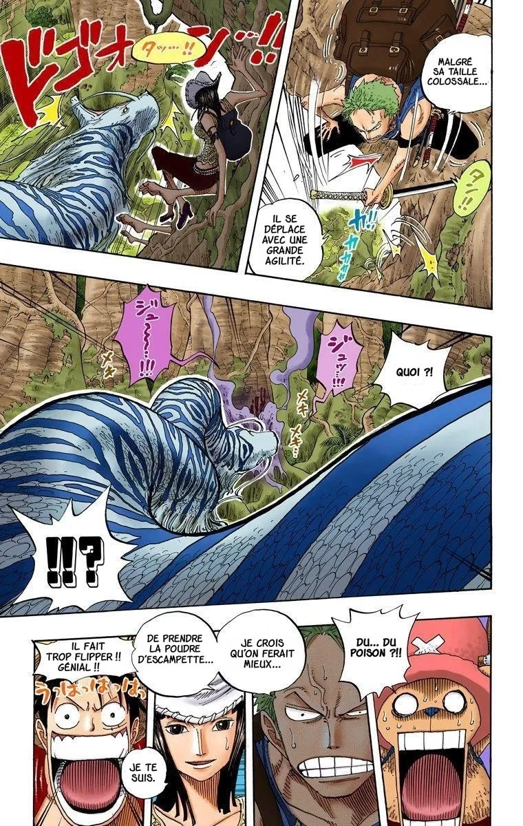  One Piece Français - One Piece 255 L'anaconda et l'équipe d'exploration (en couleurs) - 15