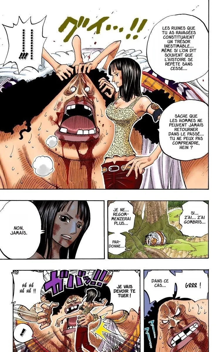  One Piece Français - One Piece 265 Robin la pirate Vs Yama le chef de la Sainte Garde (en couleurs) - 15