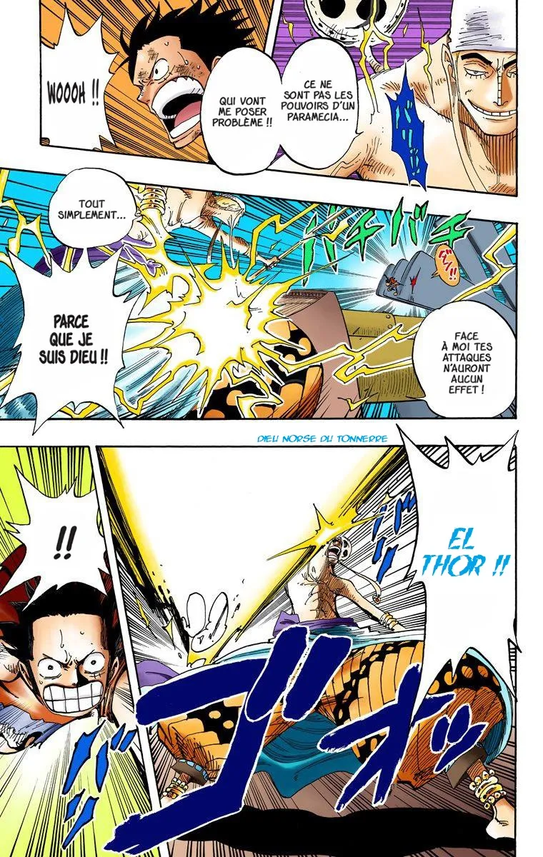  One Piece Français - One Piece 279 Luffy le pirate Vs le Dieu Ener (en couleurs) - 9