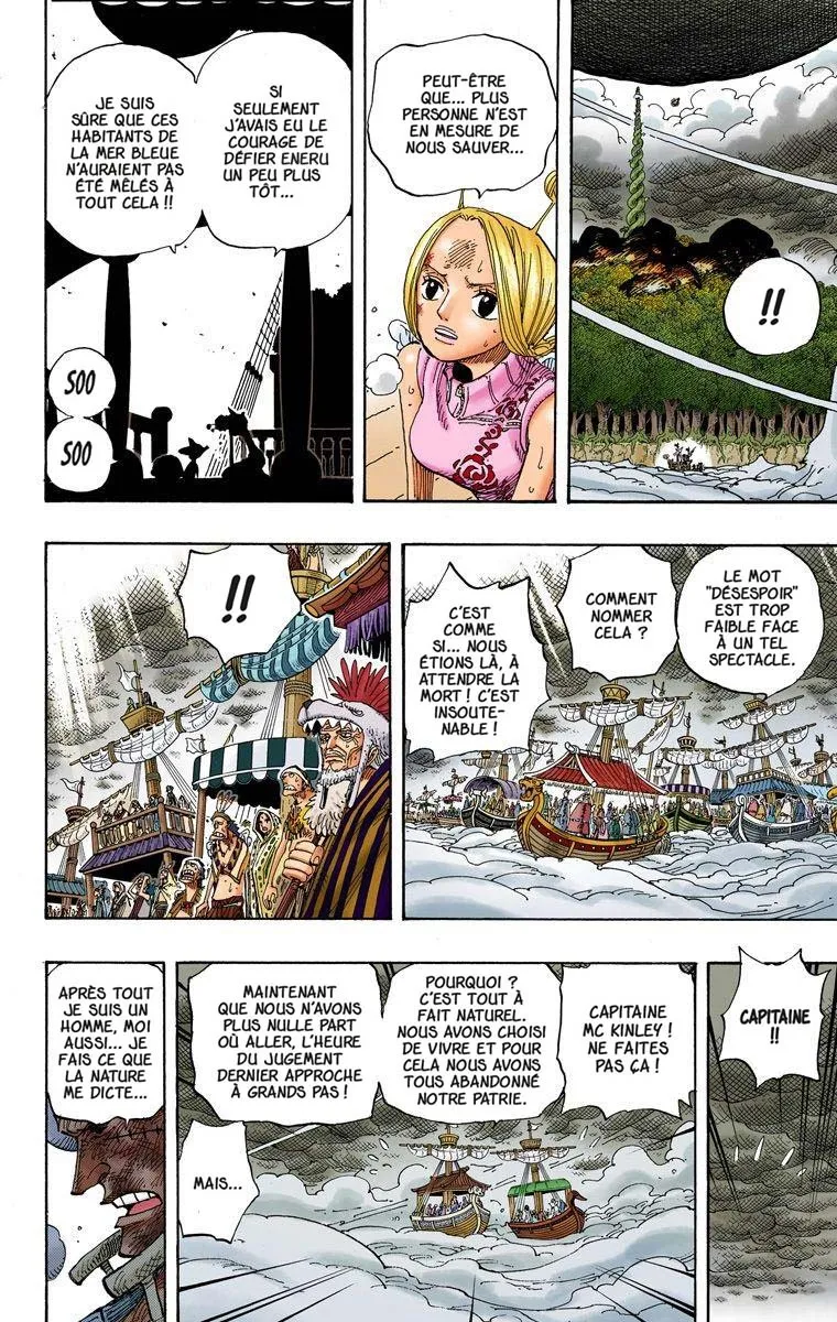  One Piece Français - One Piece 296 Situation en haute altitude (en couleurs) - 10