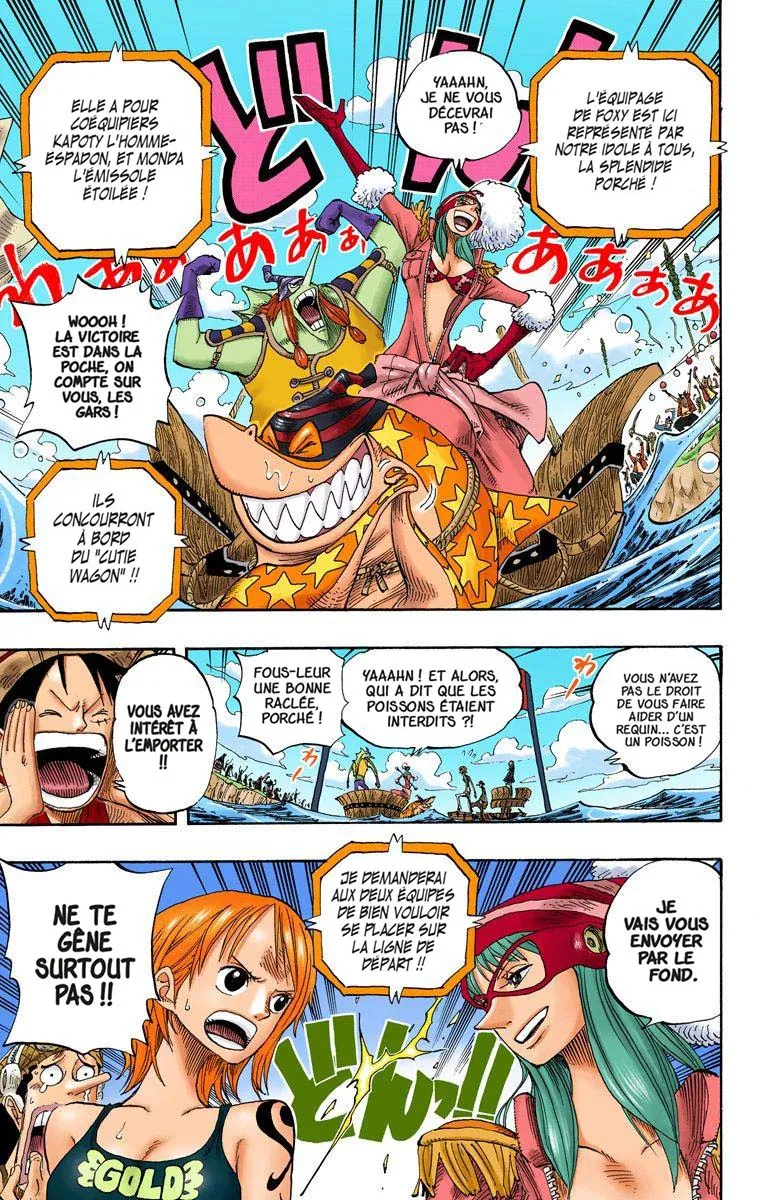  One Piece Français - One Piece 306 Donuts Race!! (en couleurs) - 19