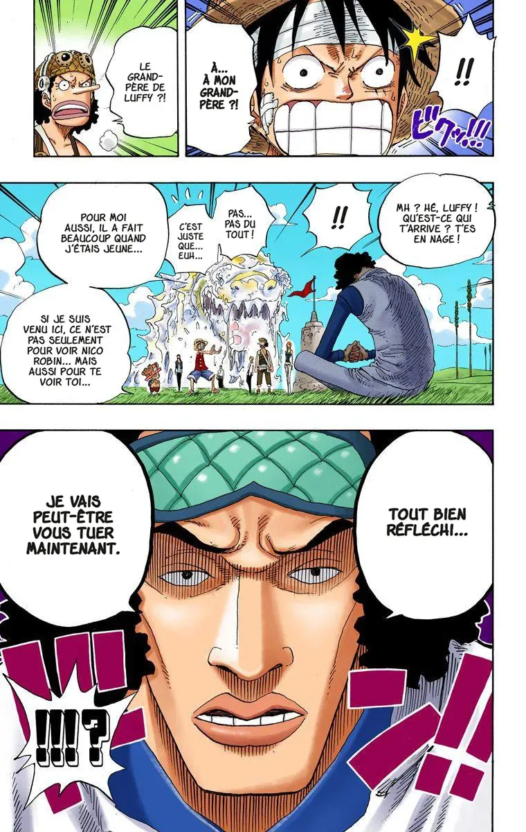  One Piece Français - One Piece 319 Amiral du Quartier Général de la Marine, Aokiji (en couleurs) - 18