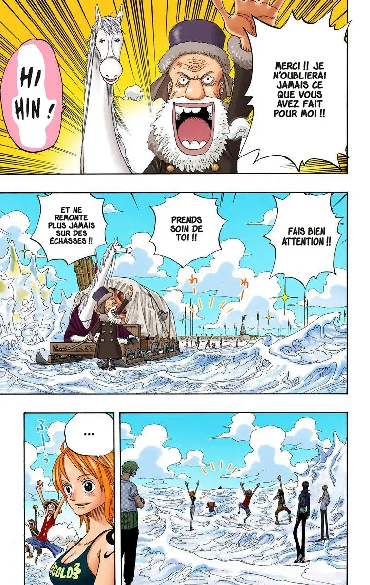  One Piece Français - One Piece 319 Amiral du Quartier Général de la Marine, Aokiji (en couleurs) - 16