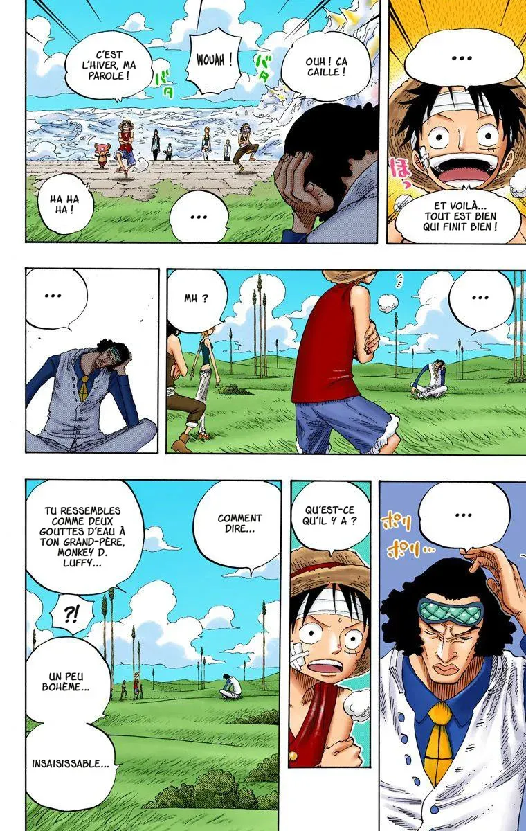  One Piece Français - One Piece 319 Amiral du Quartier Général de la Marine, Aokiji (en couleurs) - 17