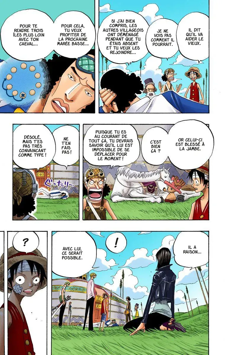  One Piece Français - One Piece 319 Amiral du Quartier Général de la Marine, Aokiji (en couleurs) - 9