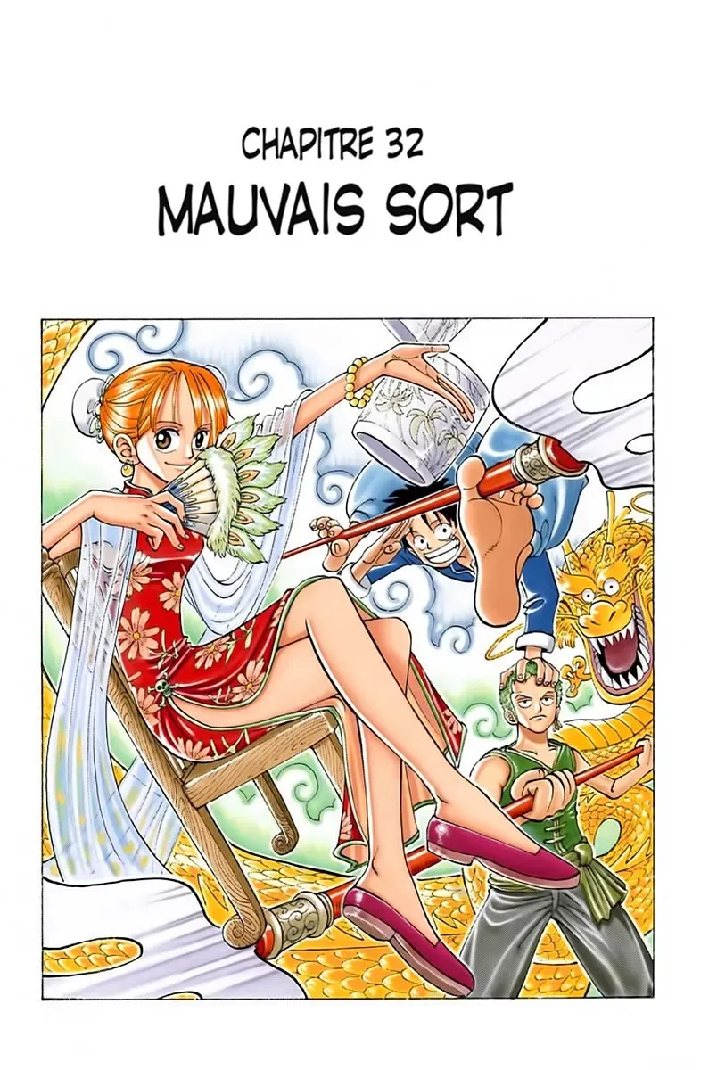  One Piece Français - One Piece 32 Mauvais sort (en couleurs) - 1