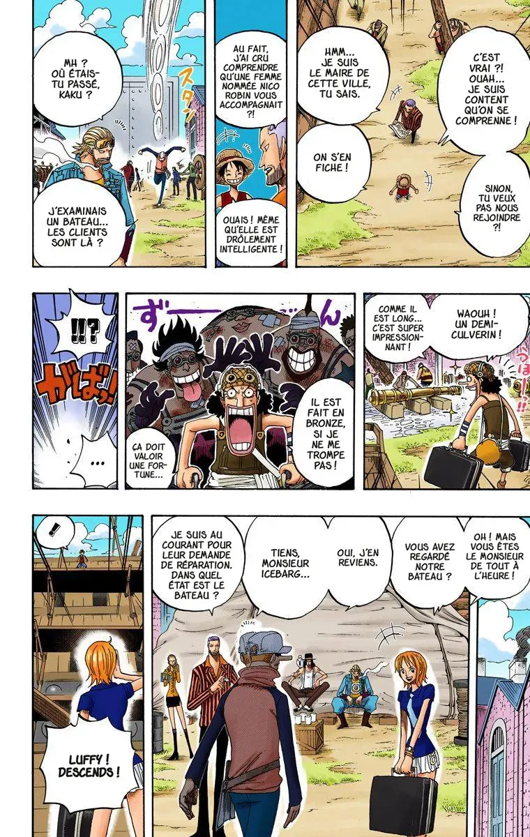  One Piece Français - One Piece 327 Dock de construction n°1 de l'île des chantiers naval (en couleurs) - 16