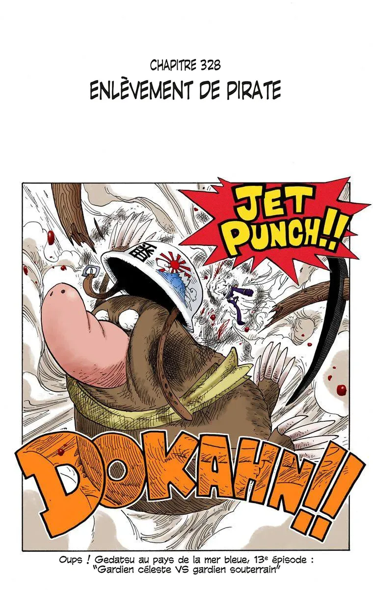  One Piece Français - One Piece 328 Enlèvement de pirate (en couleurs) - 1