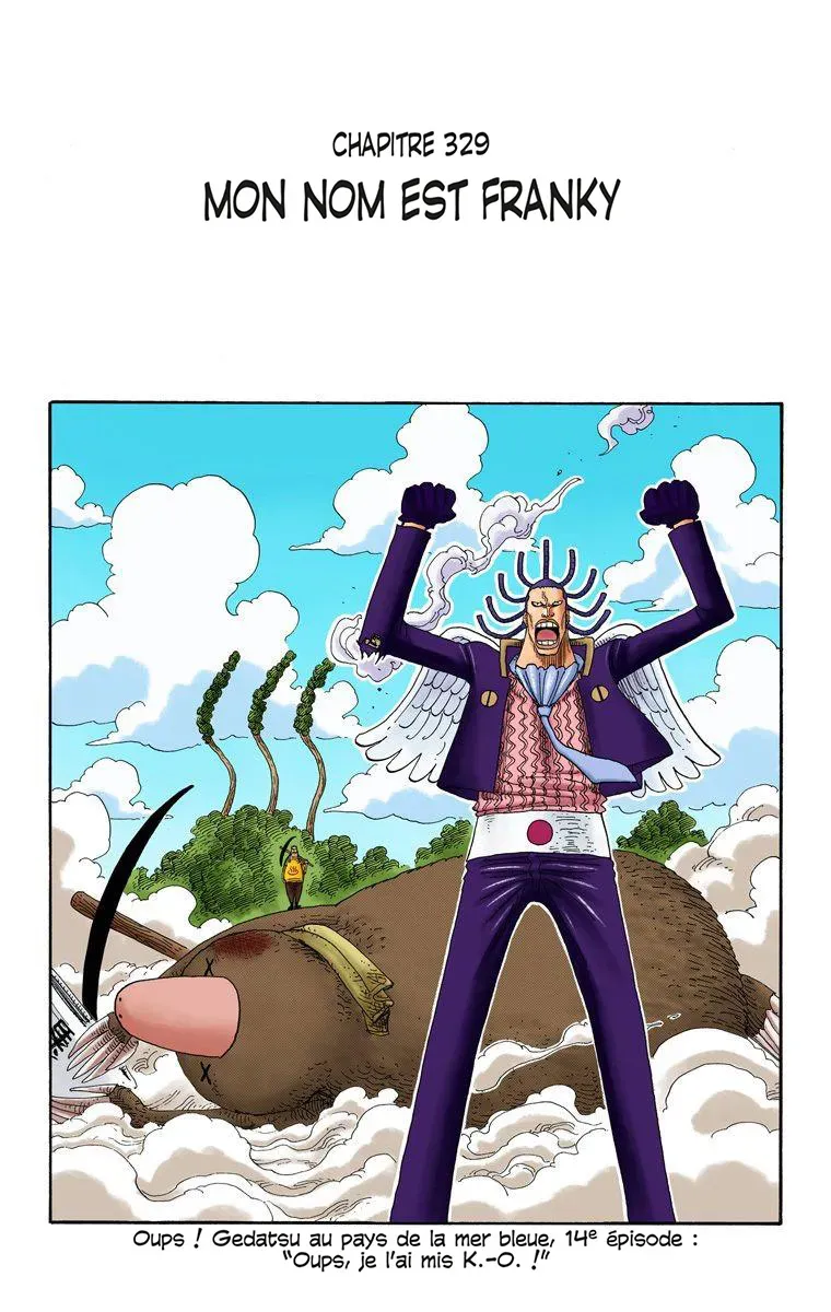  One Piece Français - One Piece 329 Je m'appelle Franky (en couleurs) - 1