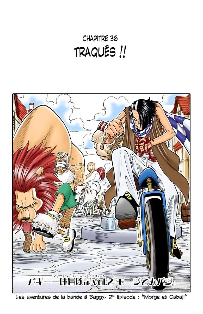  One Piece Français - One Piece 36 Traqués !! (en couleurs) - 2