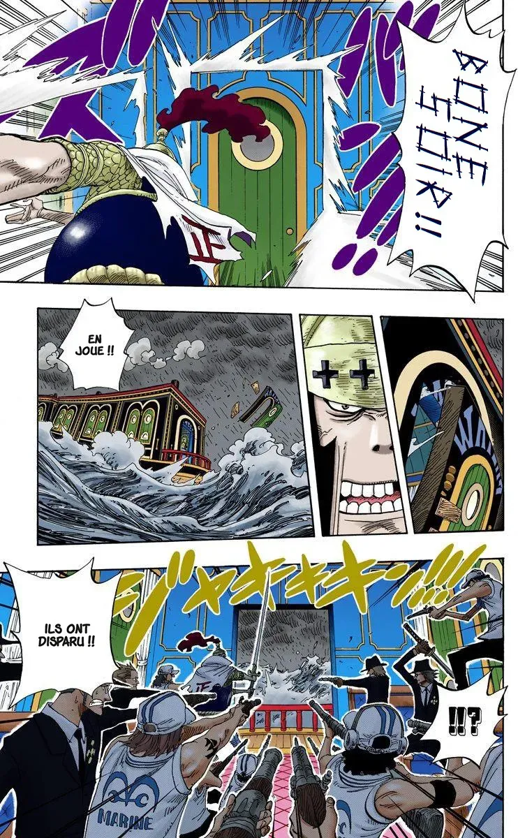  One Piece Français - One Piece 368 Bataille sur le train de mer (en couleurs) - 10