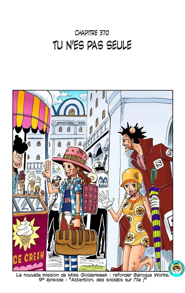  One Piece Français - One Piece 370 Tu n'es pas seule - 1