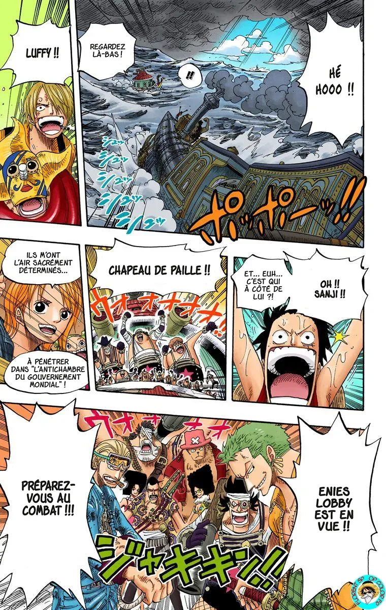  One Piece Français - One Piece 375 Les surhommes d'Enies Lobby - 17