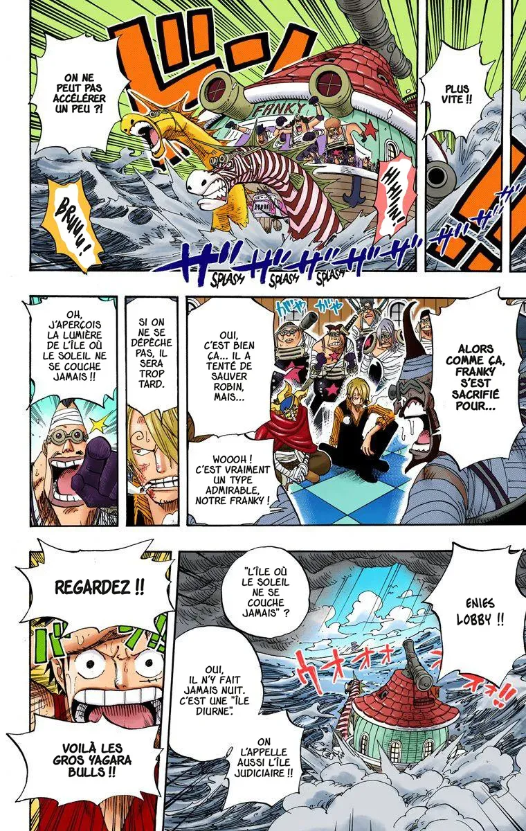  One Piece Français - One Piece 375 Les surhommes d'Enies Lobby - 16