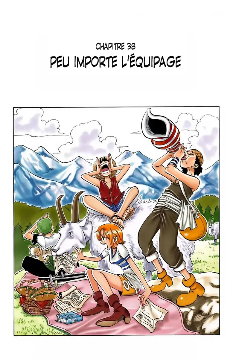  One Piece Français - One Piece 38 Peu importe l'équipage (en couleurs) - 1