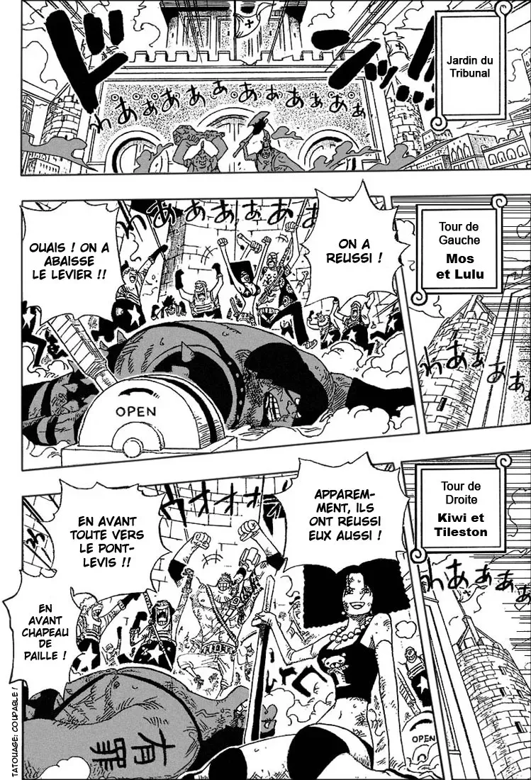  One Piece Français - One Piece 399 Sauter dans la cascade!! - 3