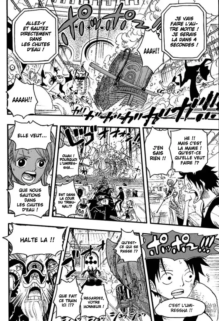  One Piece Français - One Piece 399 Sauter dans la cascade!! - 15