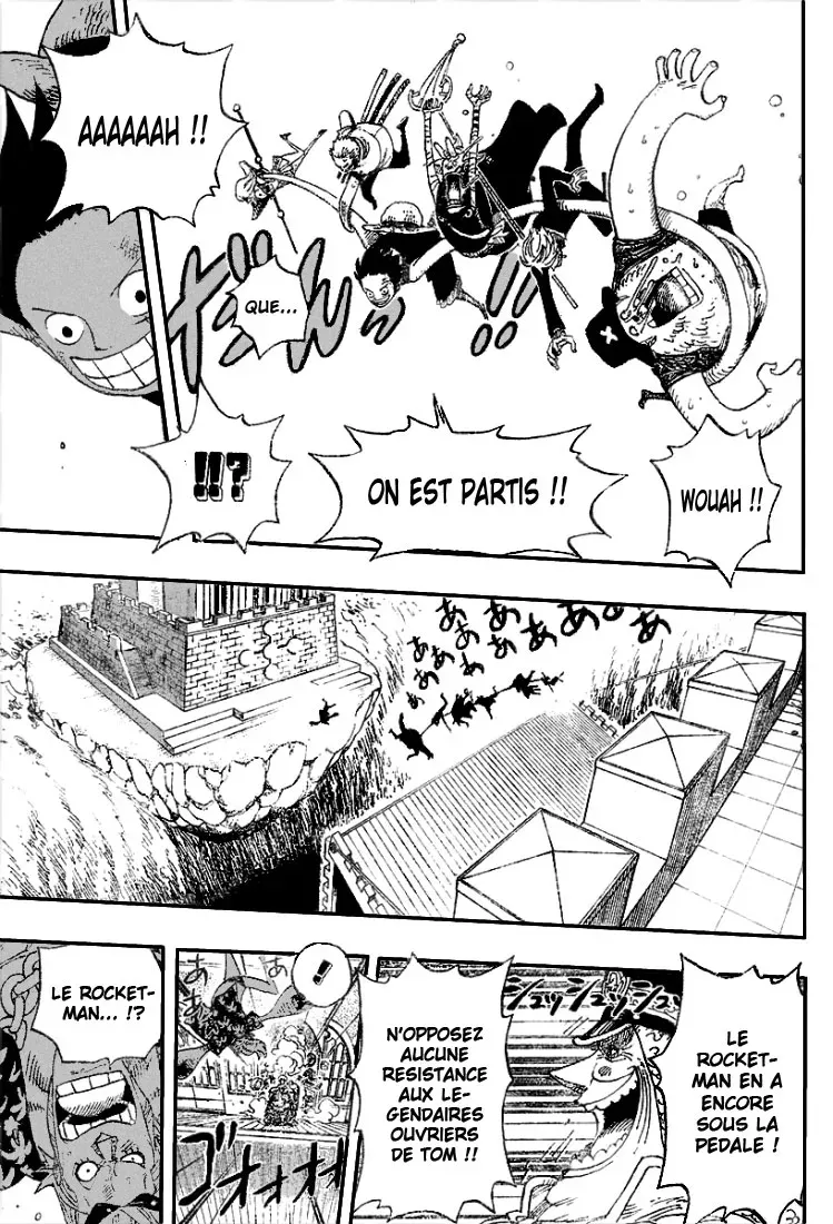  One Piece Français - One Piece 399 Sauter dans la cascade!! - 16