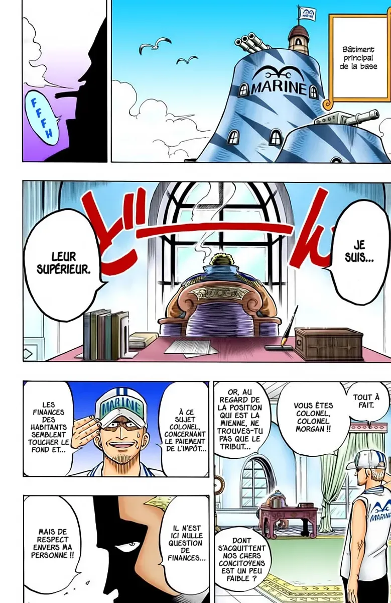  One Piece Français - One Piece 4 Morgan, le colonel à la main de fer (en couleurs) - 4