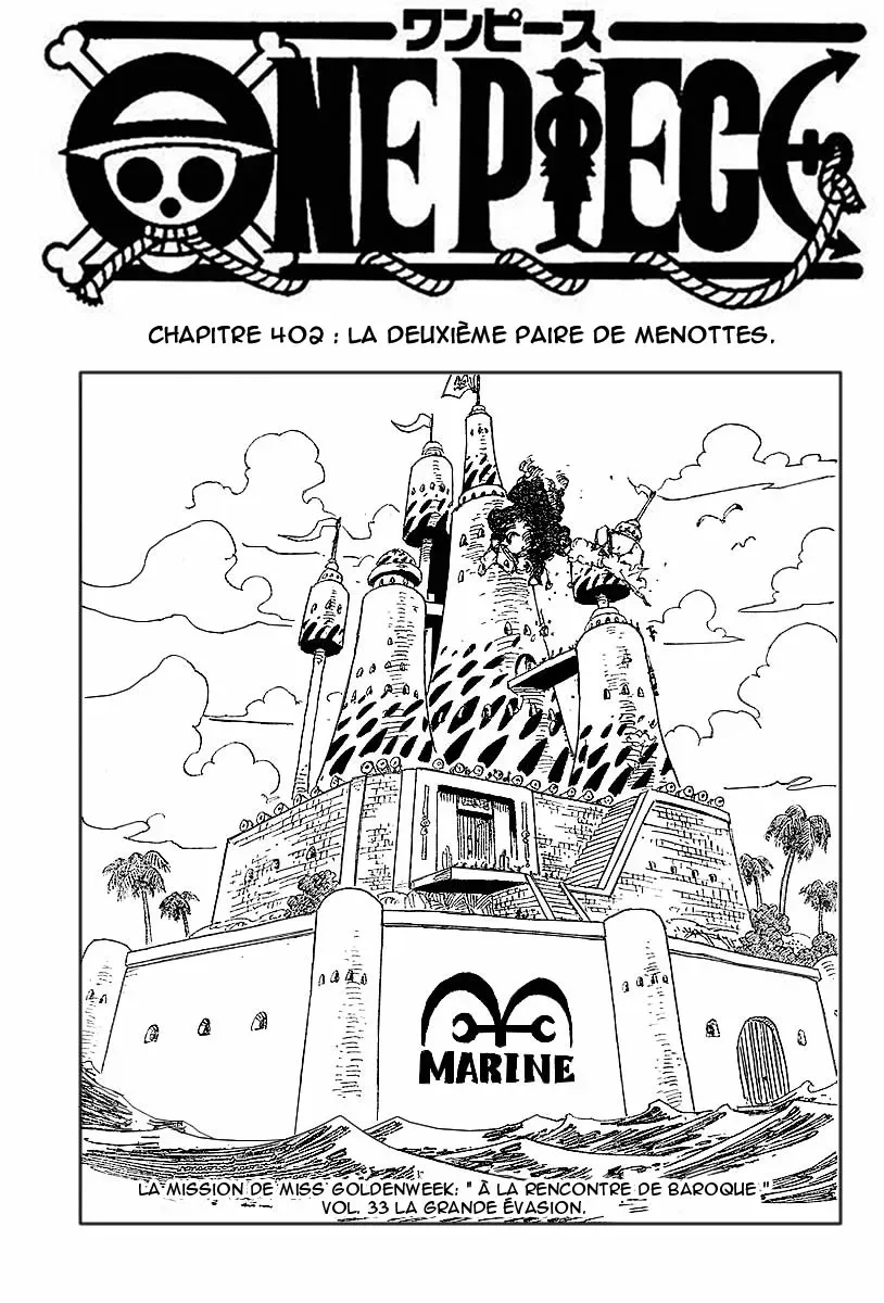  One Piece Français - One Piece 402 Les menottes n°2 - 1